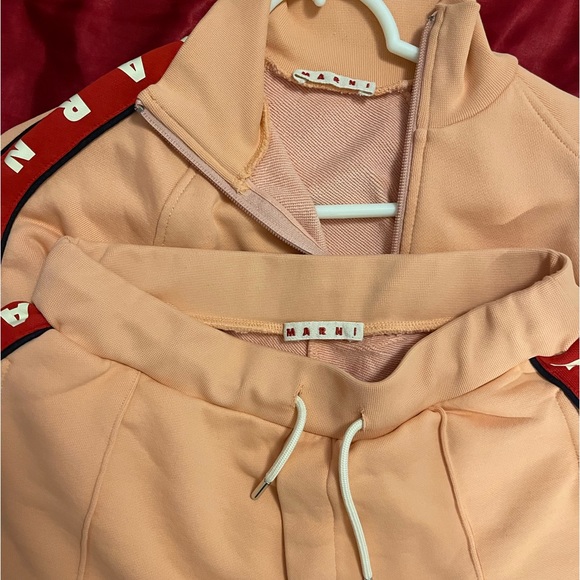 Marni Logo Tracksuit Jacket and Shorts - Picture 2 of 5